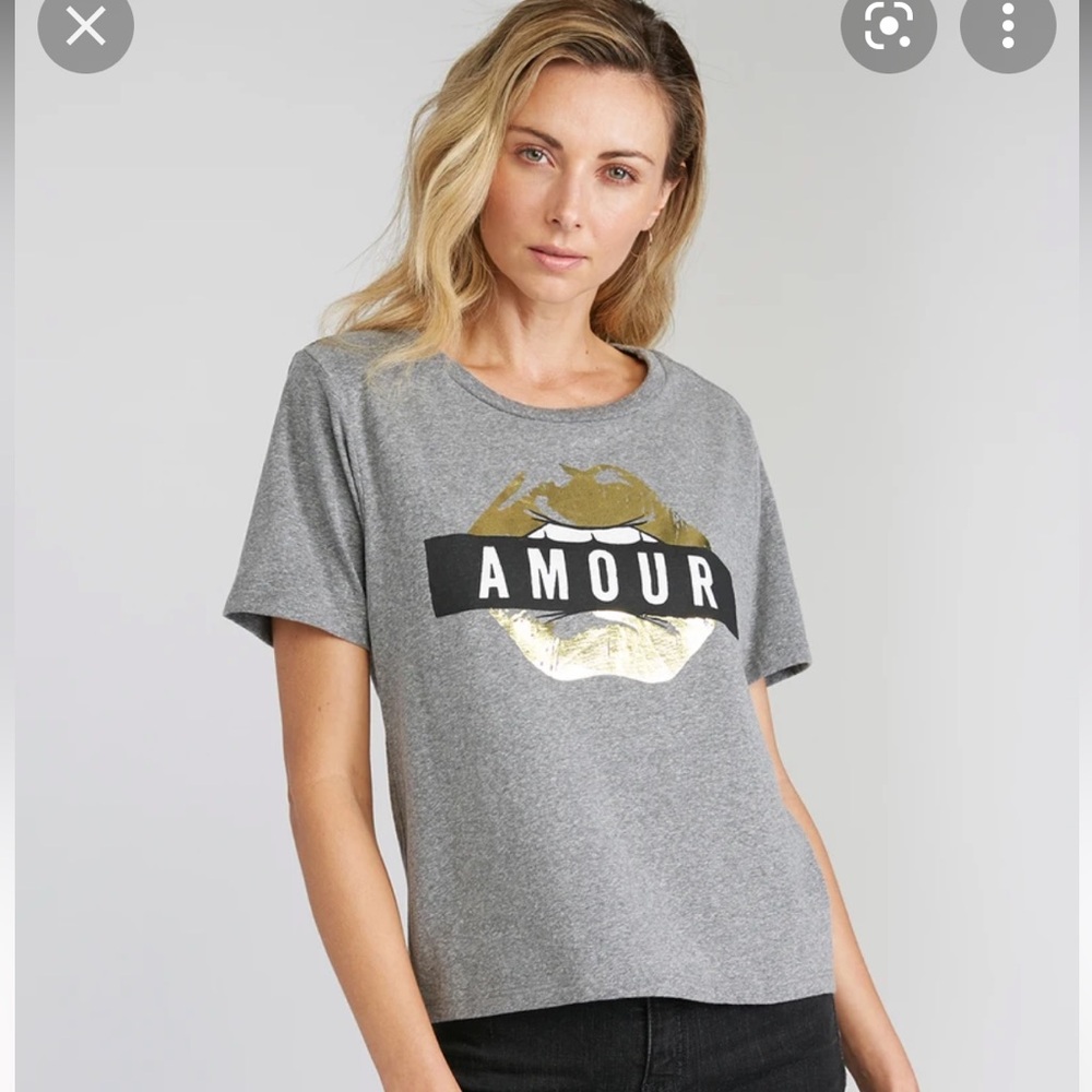 CHRLDR Boxy fit amour tee